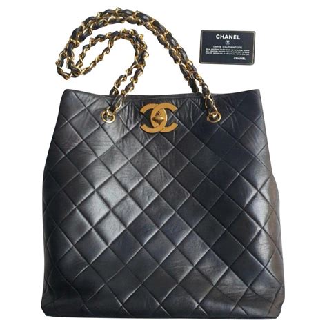 chanel tote vintage bag